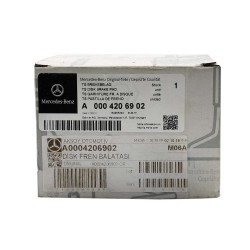 Mercedes Disk Fren Balatası - A0004206902 - Thumbnail
