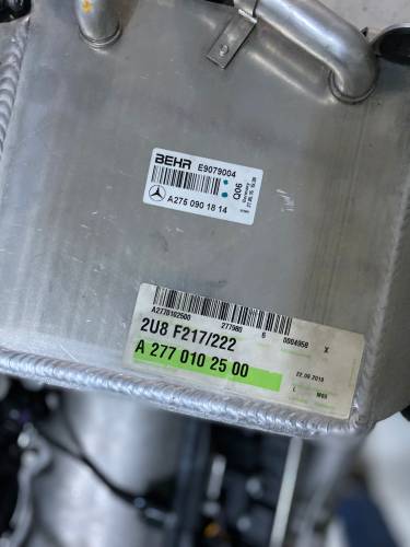 MERCEDES 2770102500 SIFIR SANDIK MOTOR W222 / W217 277980 V6