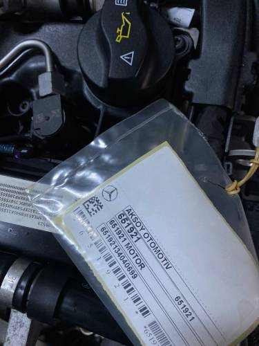 MERCEDES 651921 SIFIR MOTOR 65192134040699