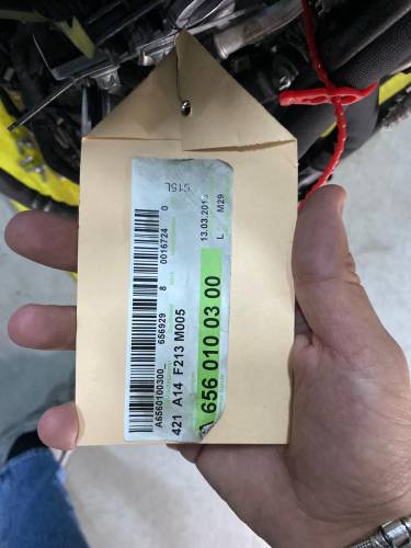 MERCEDES 656929 KOMPLE SIFIR SANDIK MOTOR 6560100300