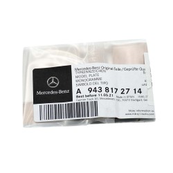 Mercedes Tip Etiketi - A9438172714 - Thumbnail