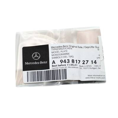 Mercedes Tip Etiketi - A9438172714